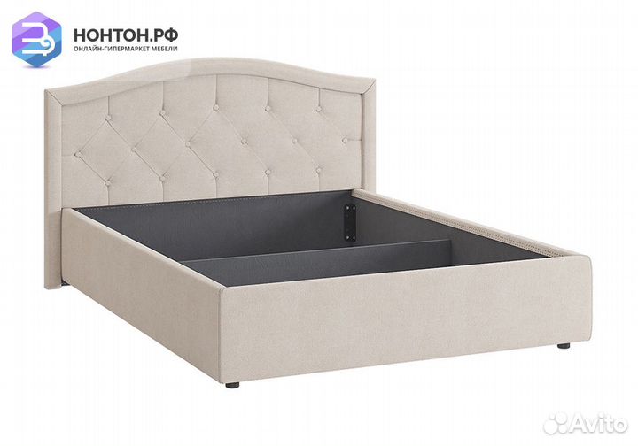 Кровать Верона 2 1.4 м крем