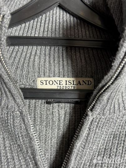 Stone island свитер на молнии (Оригинал 10/10)