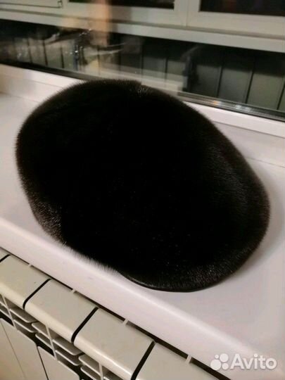 Зимняя кепка из меха нерпы