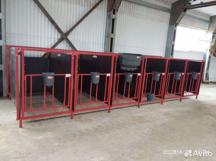 Разборные трасформируемые клетки для телят