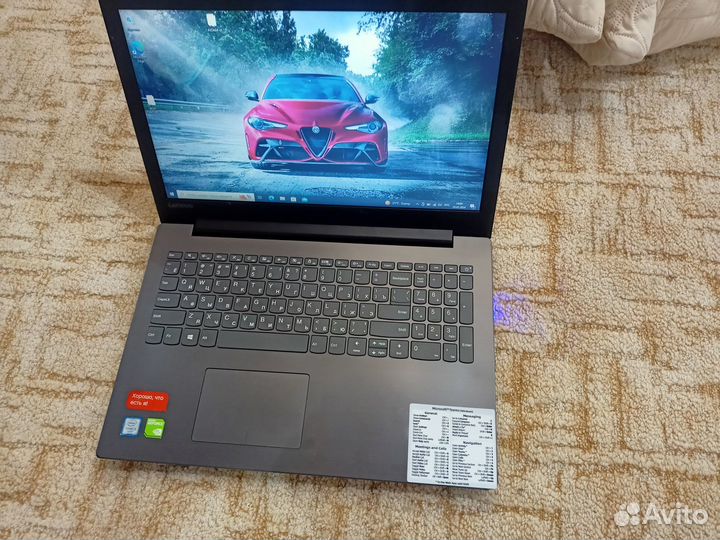 Ноутбук intel core i3/Nvidia 2gb