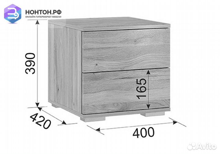 Тумба Лайк 20.01 дуб мария