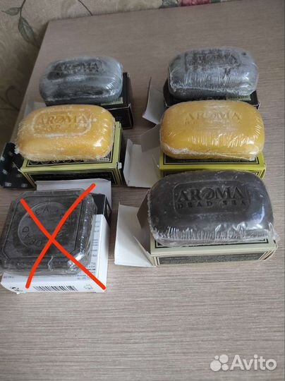 Мыло на основе чёрной грязи Мёртвого моря Израиль