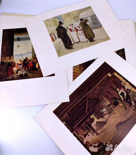 Альбом. Русская жанровая живопись. Выпуск 1. 20 ре