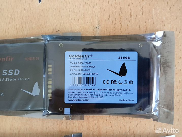 Ssd 120gb 240gb 256gb 512gb 1tb goldenfir