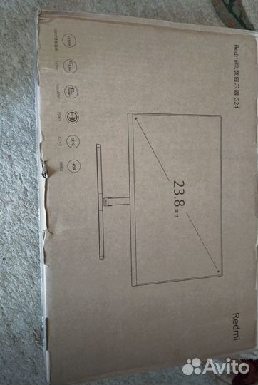 Новый монитор xiaomi redmi g24 165 гц hz