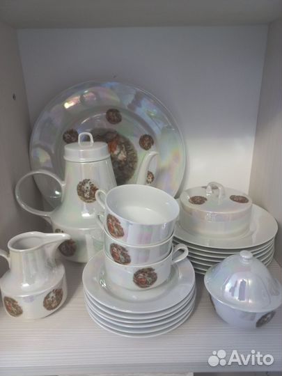 Чайный сервиз мадонна гдр
