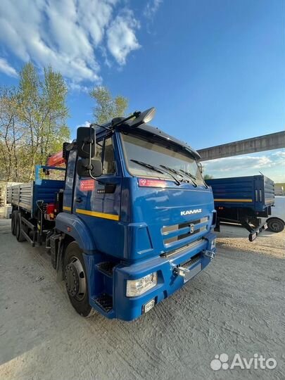 КАМАЗ 65117-48 (А5) с КМУ, 2023