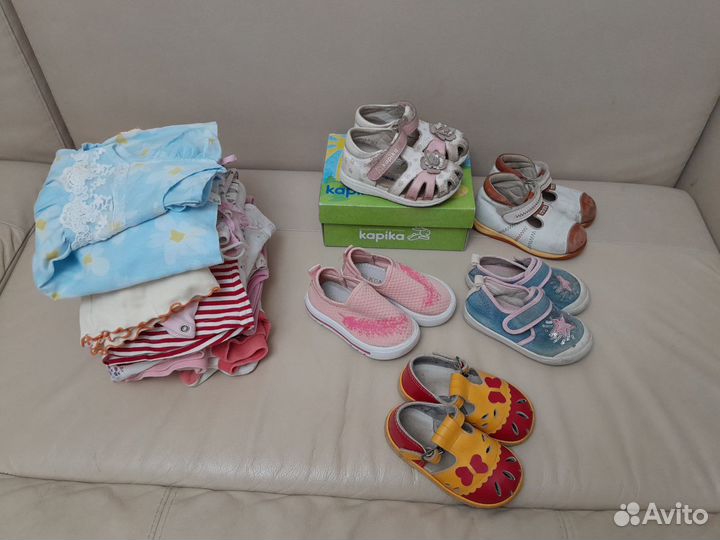 Вещи на девочку 1-1,5 годика