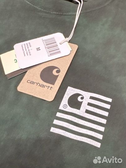 Футболка carhartt wip s/s chromo t-shirt treehouse