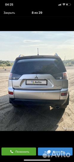Разбор Mitsubishi outlander xl 2,4L 2009
