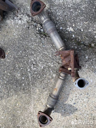 Выпускной коллектор/Тройник турбины VW Touareg