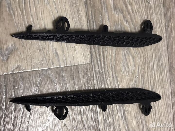 Накладка заднего бампера на Mercedes E class w212