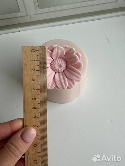 Силиконовая форма для мыла цветок