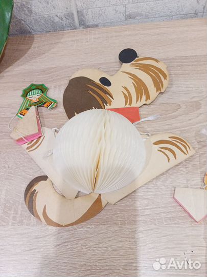 Маски, гирлянды мишура из СССР