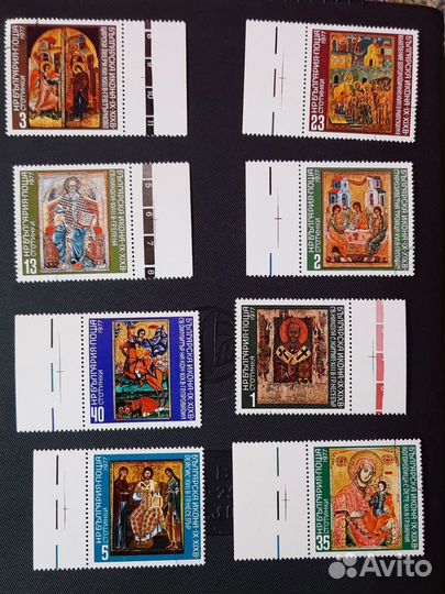 Марки почтовые коллекционные