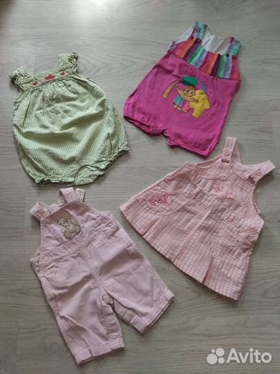 Вещи на девочку с рождения до года