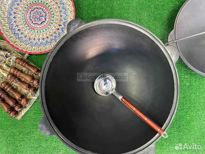 Казан чугунный 22л