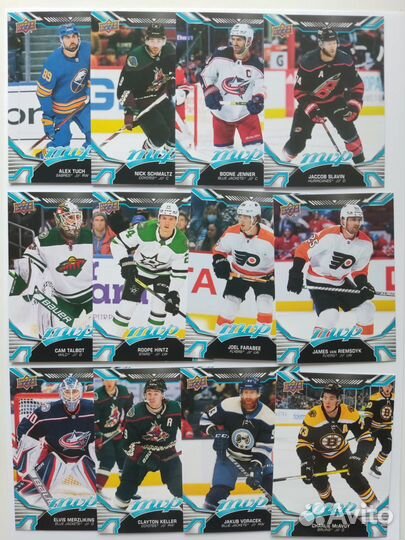 Карточки NHL Upper Deck MVP 22/23