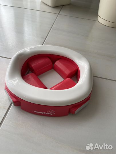 Дорожный горшок и насадка на унитаз 2 в 1