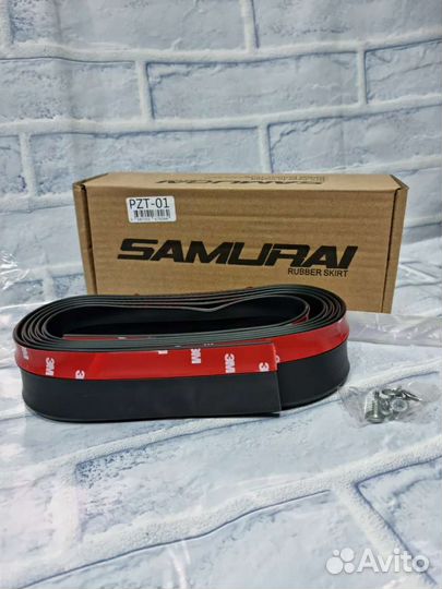 Губа на бампер samurai