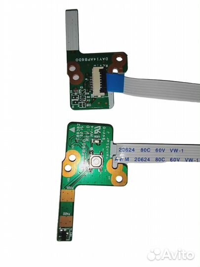 Шлейф с платой кнопки включения HP Pavilion DAY14A