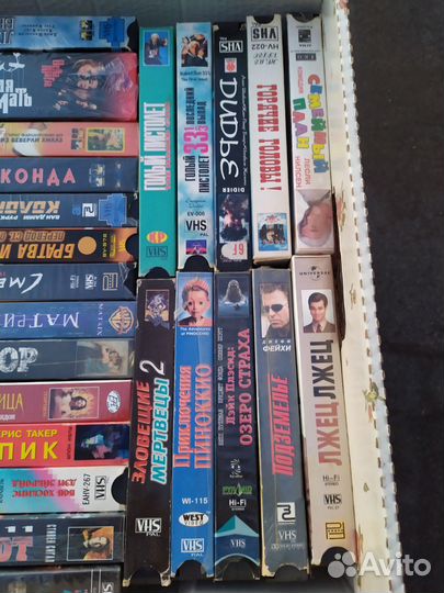 Аудиокассеты с фильмами