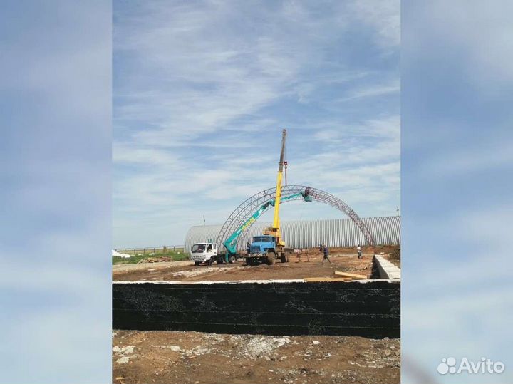 Ангар от производителя. Размер 18х85м