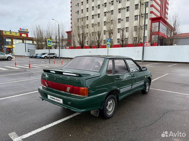 ВАЗ 2115 Samara 1.5 МТ, 1999, 190 000 км