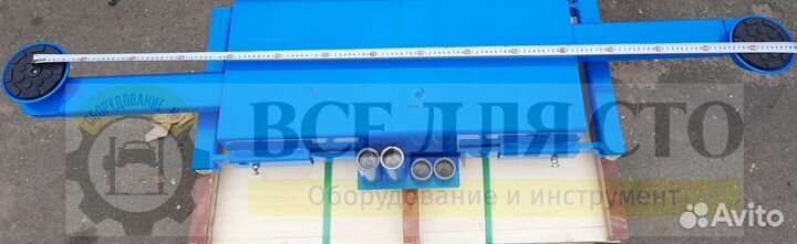 Подъемник канавный пневмогидравлический г/п 2т