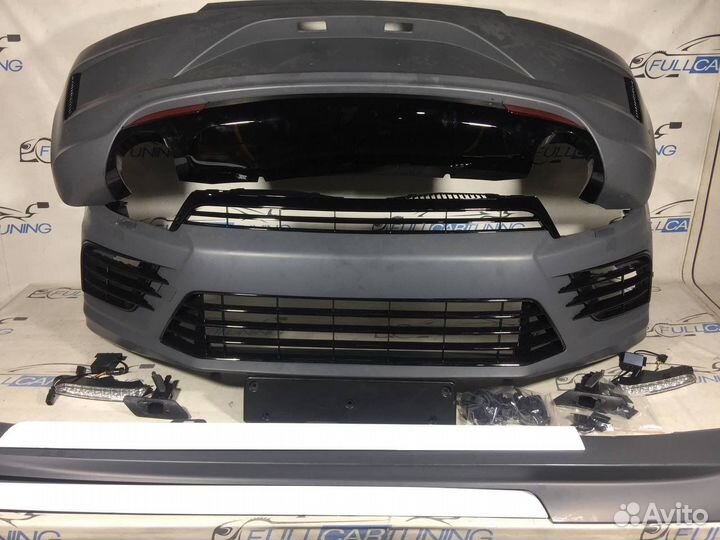 Обвес Volkswagen Scirocco в стиле R рестайл