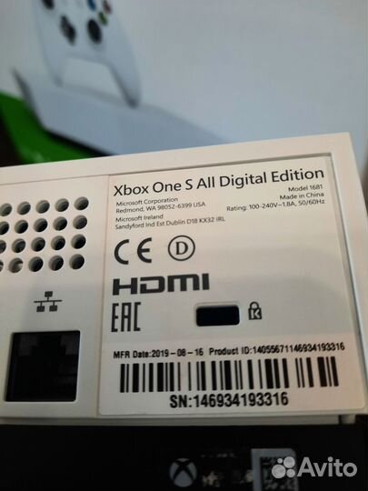 Xbox one s all digital