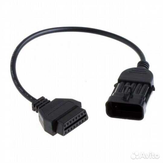 Переходник Opel 10pin- 16pin OBD2