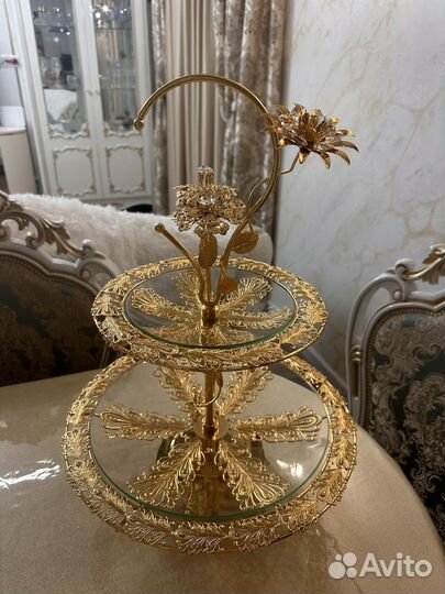 Конфетница фруктовница менажница тортница