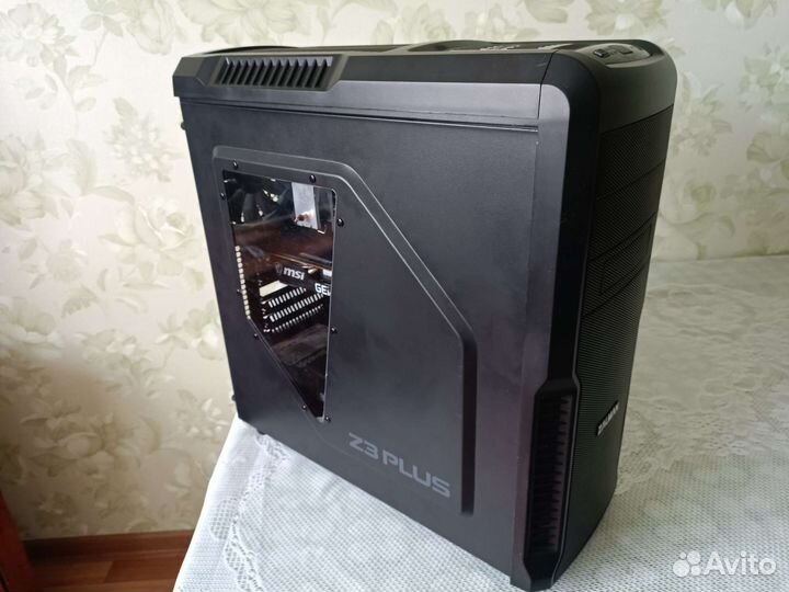 Для игр i3 10105f, 2x4 ddr4, 256 gb m2, rx 5700xt