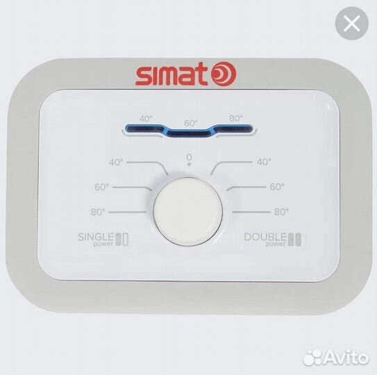 Водонагреватель электрический 80л. Фирма Simat