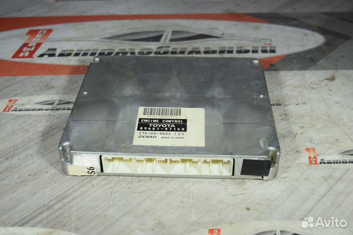 Блок управления двс c Toyota Prius NHW20 1NZ-FXE