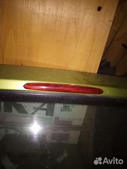 Задняя дверь renault