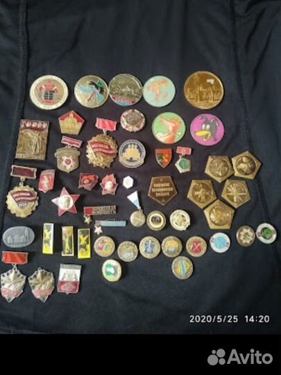 Значки и медали