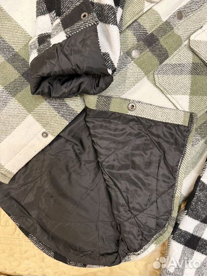 Теплая куртка рубашка детская Sela 146