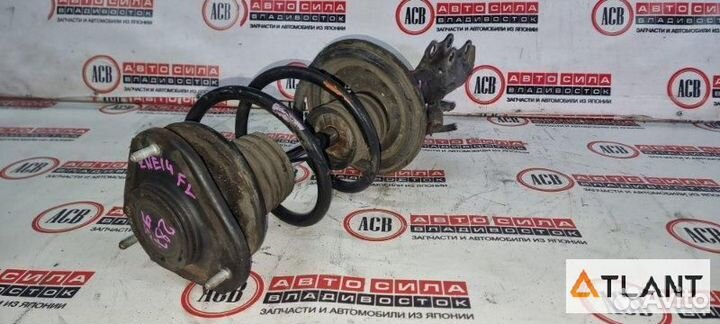 Стойка передняя левая toyota wish