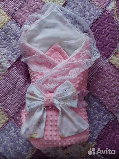 Конверт на выписку ручной работы