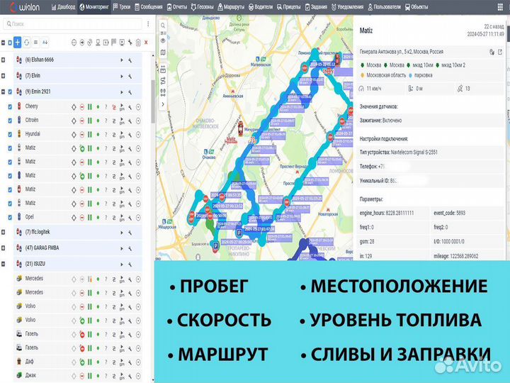 Глонасс GPS трекер