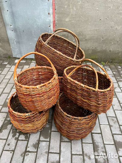Корзина плетеная