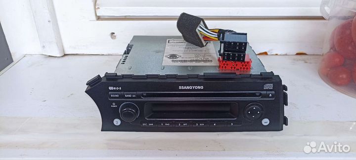 Штатная магнитола SsangYong Kyron 2010г