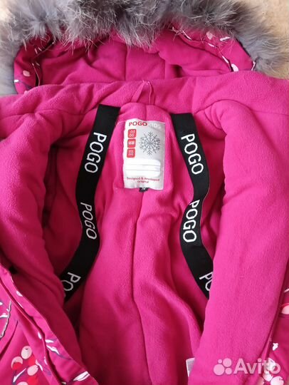 Зимний комбинезон для девочки