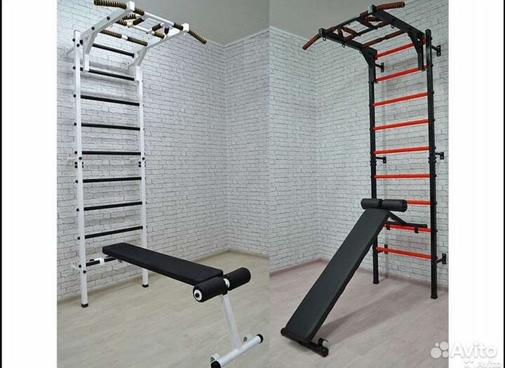 Шведская стенка, турник, брусья 250 кг