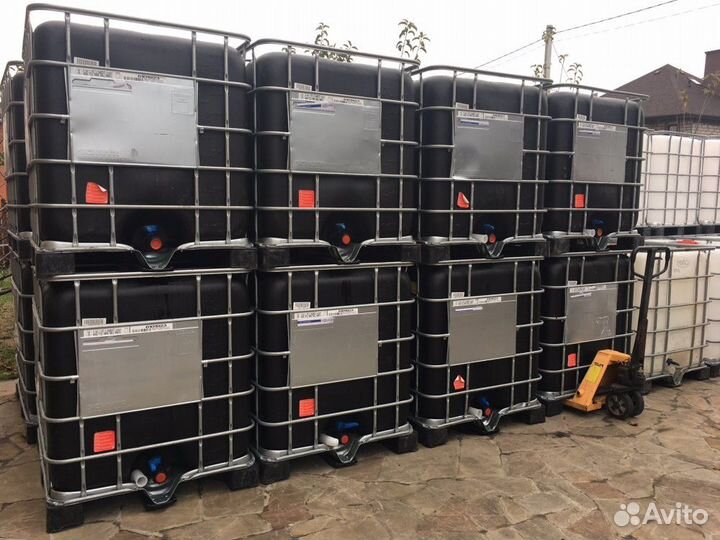 Еврокубы Черные 1000 литров