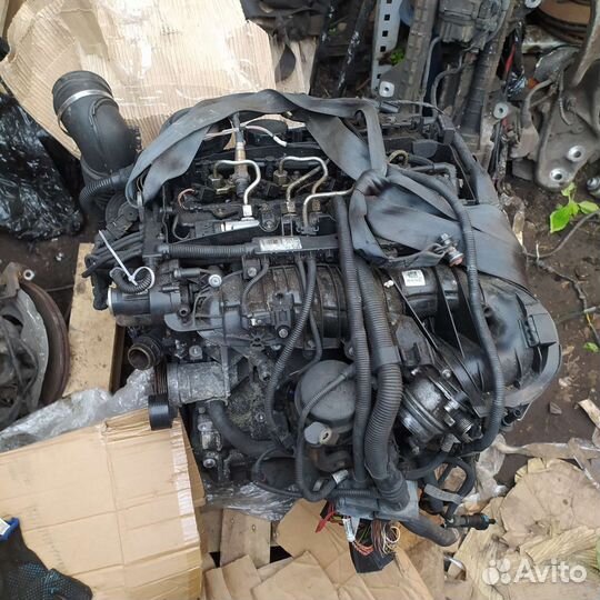 N47d20a bmw e60 e90 e83 двигатель двс мотор