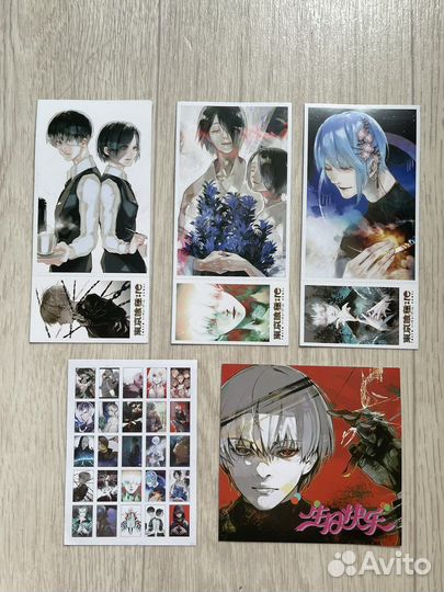 Открытки и наклейки Токийский гуль